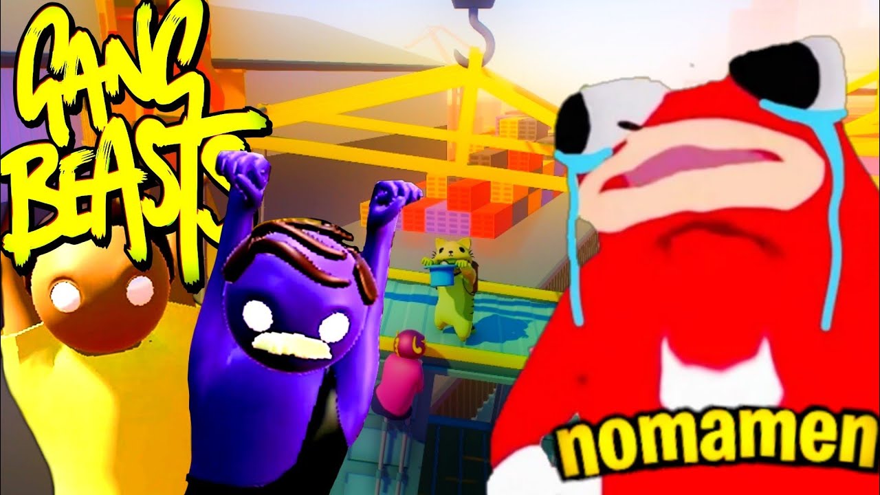 GANG BEAST SI NO VIENES TE LA COMES - LO MEJOR DE ZILVERK #RATZ