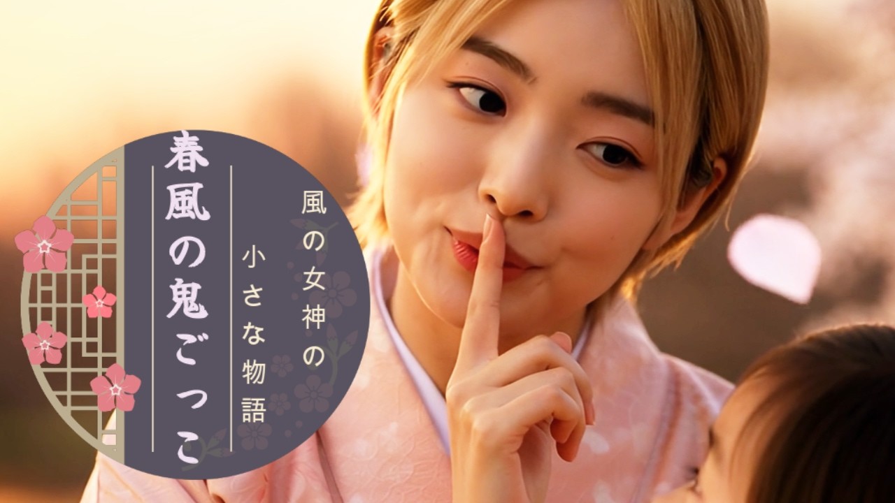 春風の鬼ごっこ｜風の女神の小さな物語