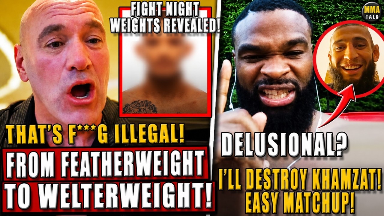 UFC Sacramento MASSIVE WEIGHT GAINS REVEALED! Robocop RESPONDS to Fluffy's 'CHEATING' accusations!