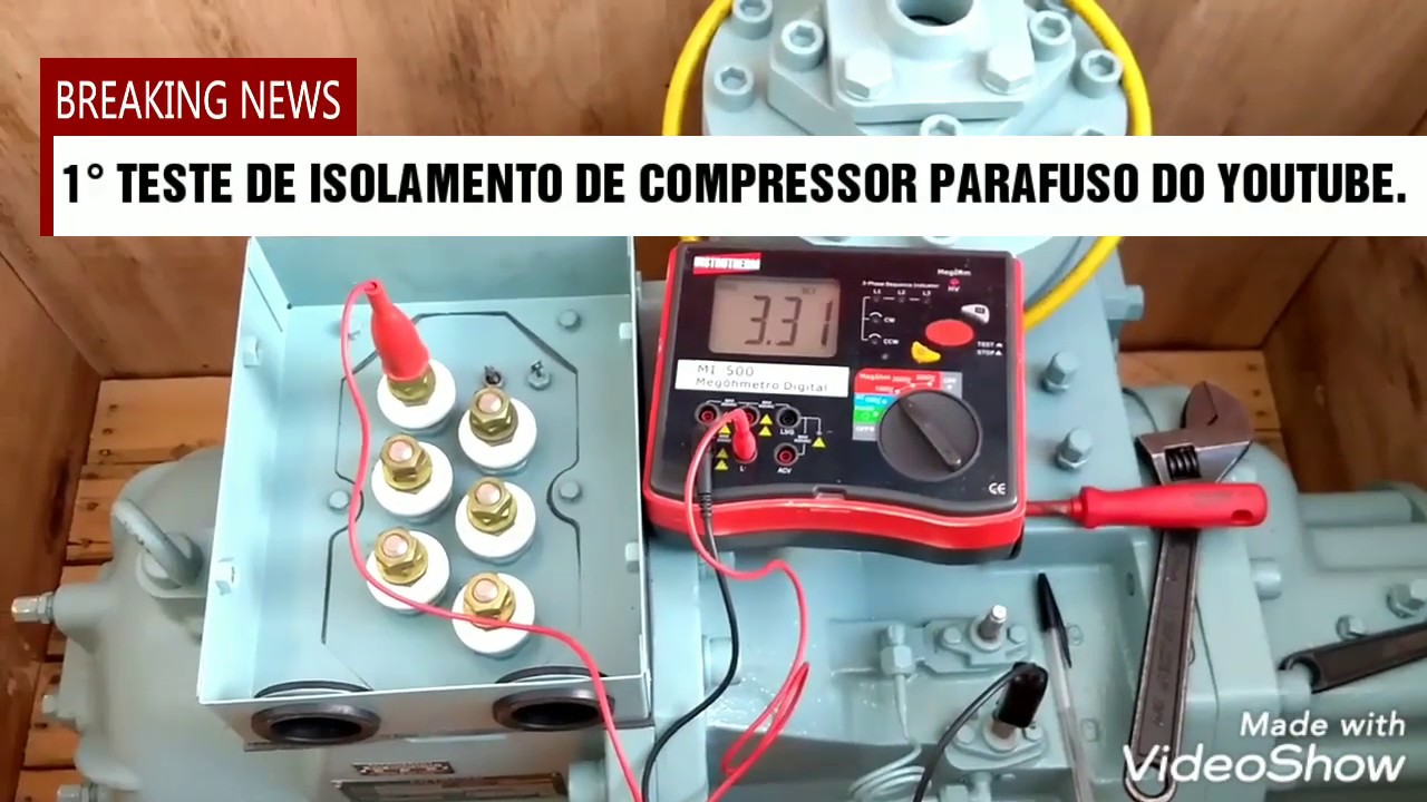 Compressor Parafuso 60 TR Hitachi, Evite a Queima Com Esse Equipamento ( LEIA A DESCRIÇÃO).