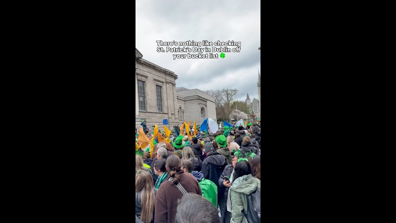 St. Patrick's Day in Dublin