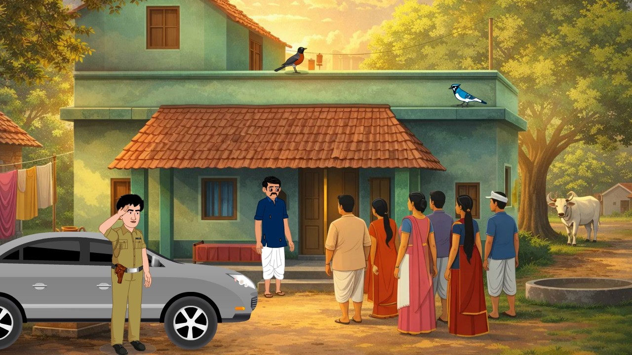 5 साल बाद बदला किसान का बेटा, DSP बनकर! Hindi Story | Hindi Kahani | Moral Stories | cartoon story