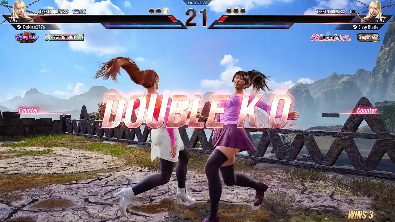 Tekken 8: Season 2 [STEAM]: Alisa/Lili vs. Anna/Lili Casual Matches with Sissy Blade (5/18/25)