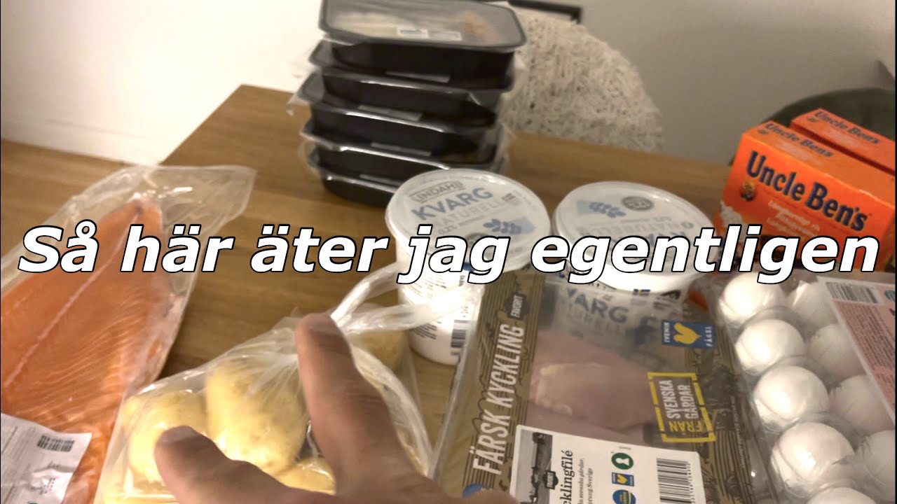 Så här äter jag | Tungt Benpass | Vlog180