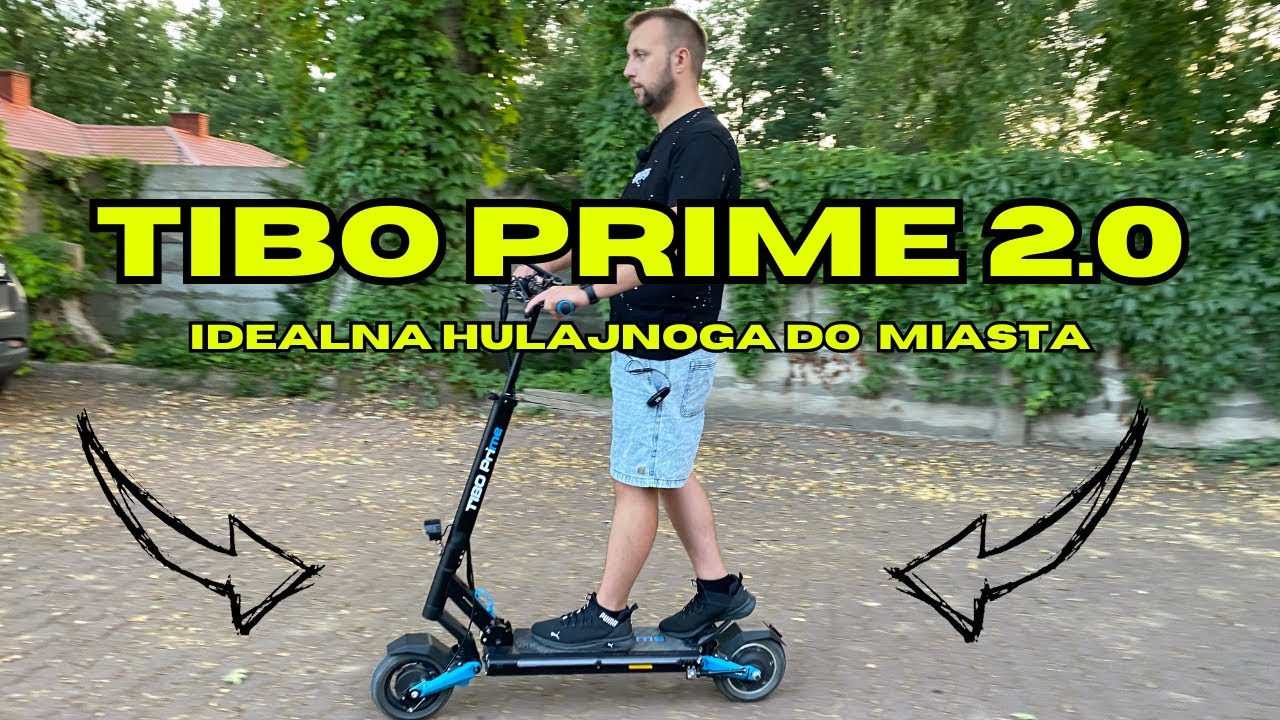 HULAJNOGA ELEKTRYCZNA TIBO PRIME Jedna z najlepszych propozycji do miasta.