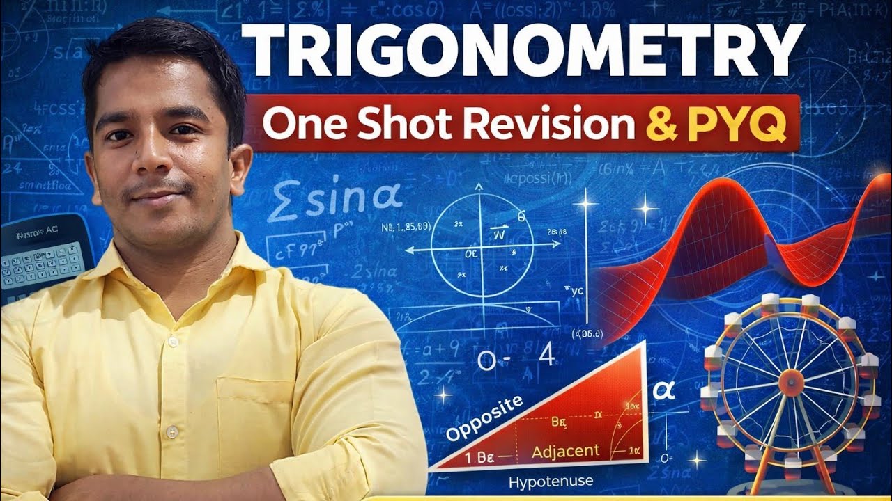 Trigonometry One shot Revision PYQ