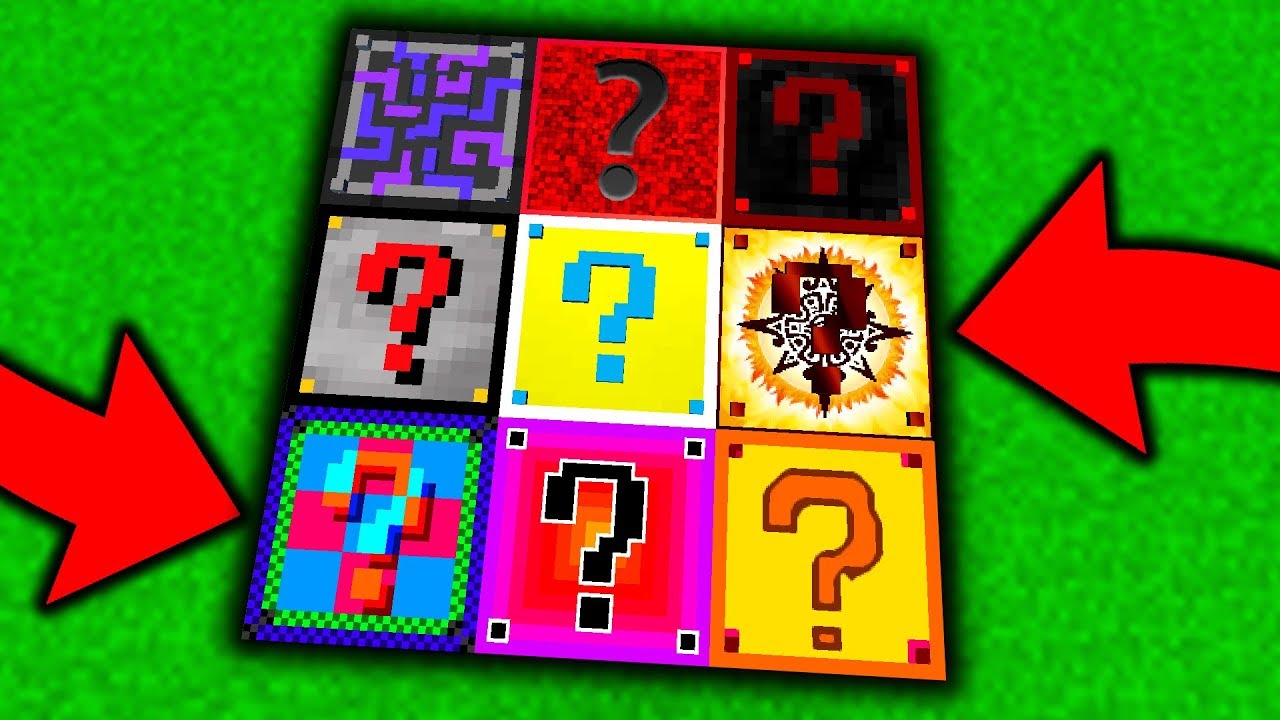 TEST NAJNOWSZYCH LUCKY BLOCK - MIECZ 100000 ATAKU!