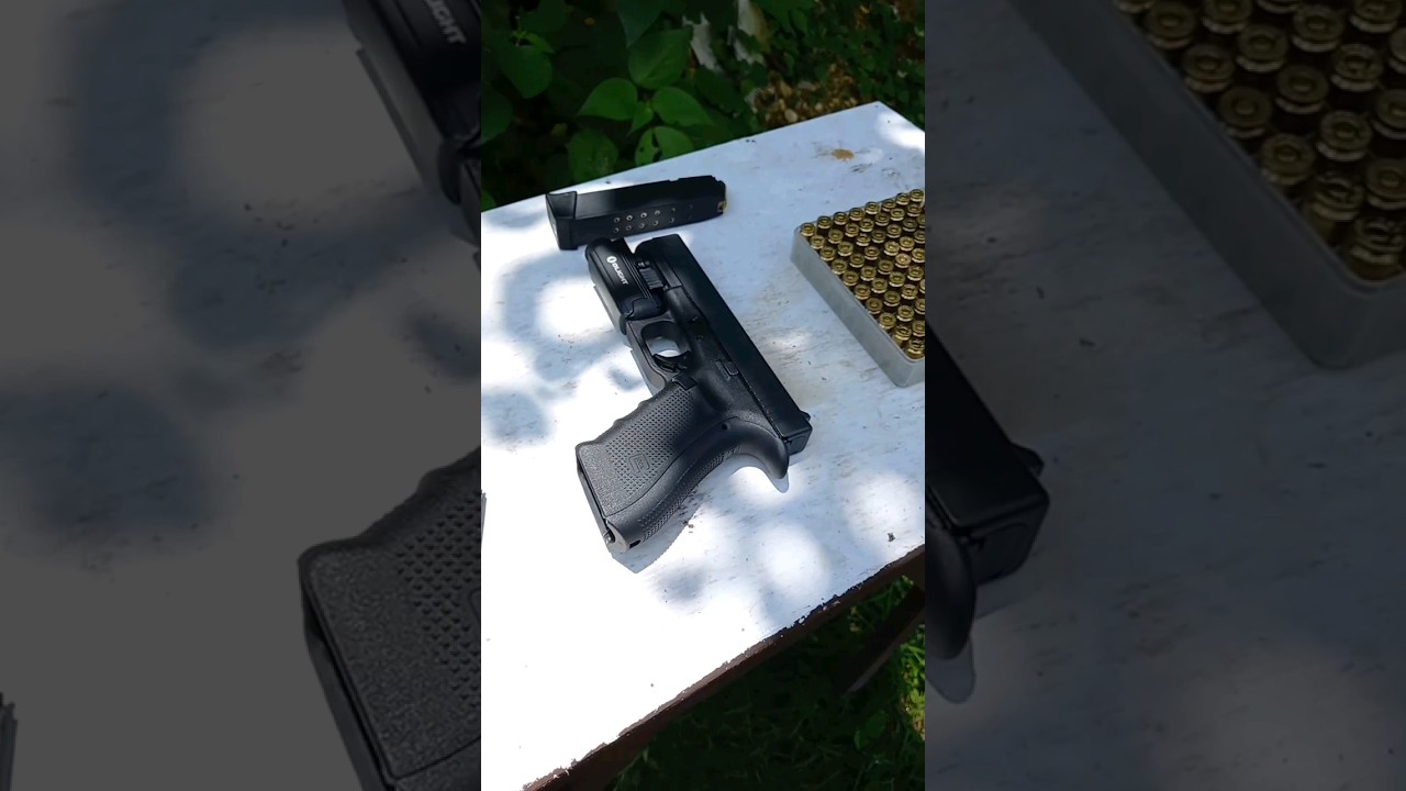 Range day with Glock23 Gen4 .40 Cal. #shorts #glock #pistol