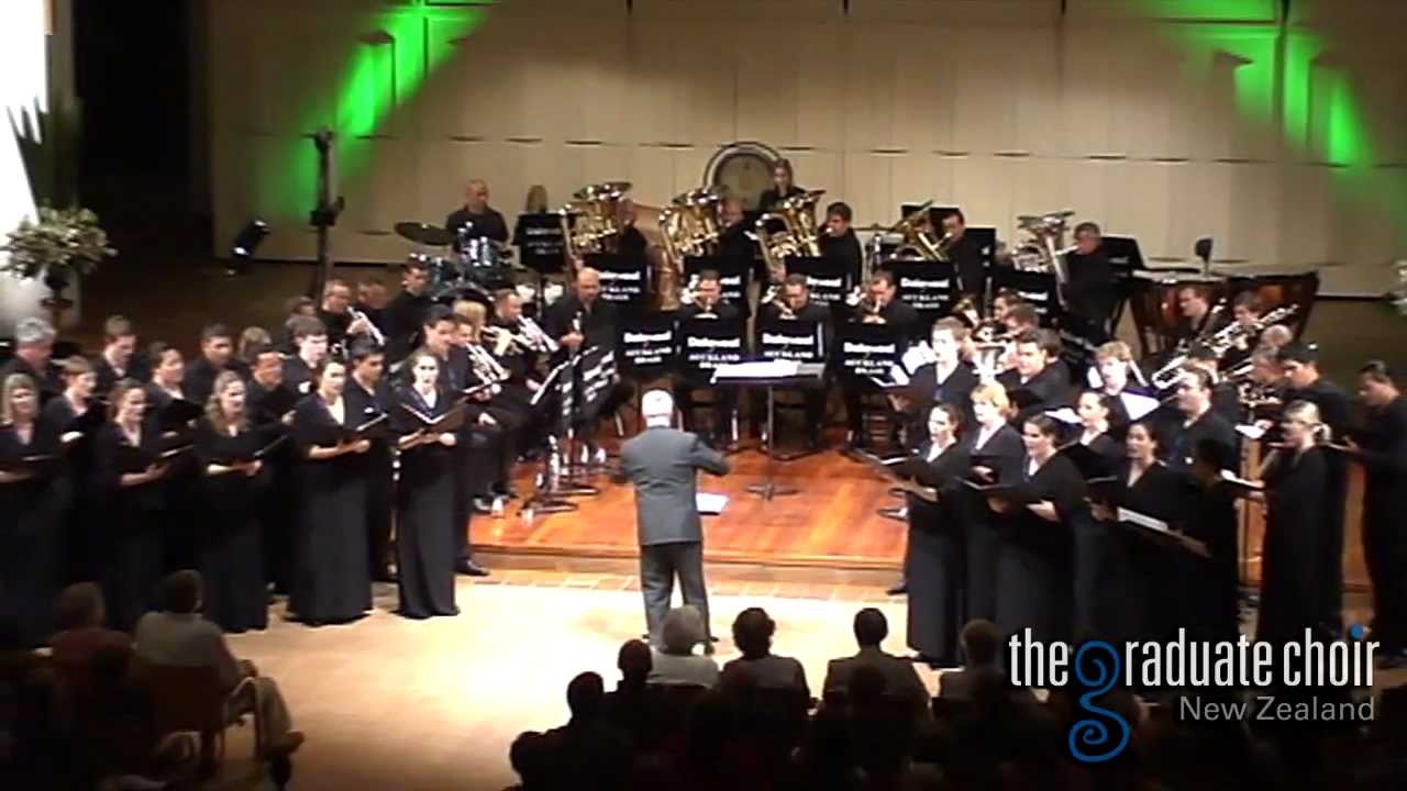 Shepherd's Pipe Carol - John Rutter - The Graduate Choir NZ & Dalewool Auckland Brass