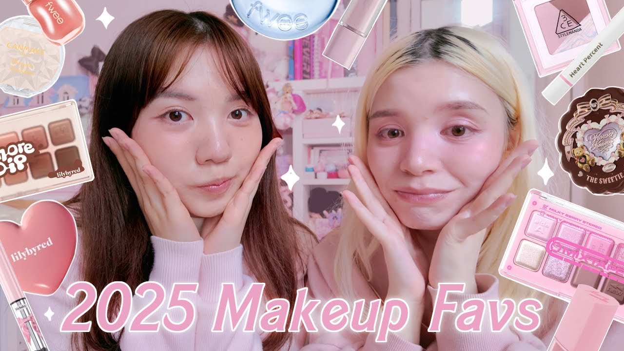 💗 2025 fav makeup | fwee, lilybyred, flower knows, canmake...