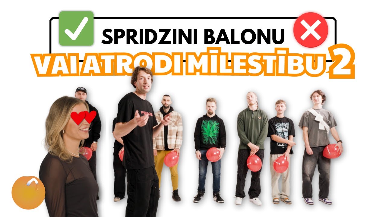 Spridzini balonu vai atrodi mīlestību (DŽEKU versija)