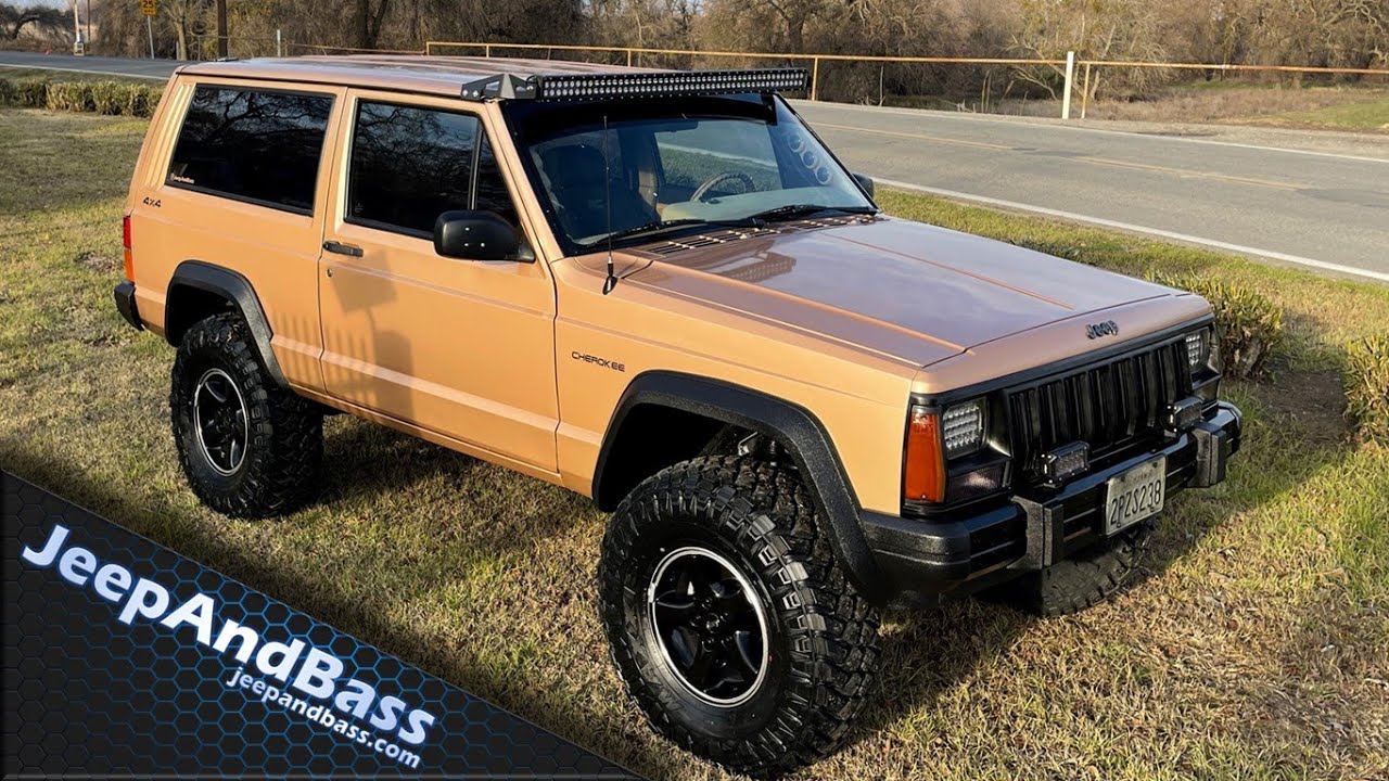 Lifted Jeep Cherokee XJ Build - JeepAndBass
