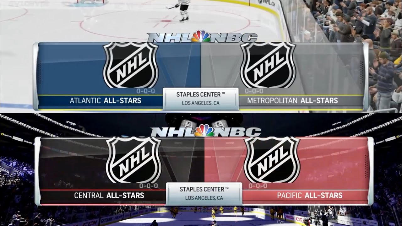 NHL 18 All Star Games