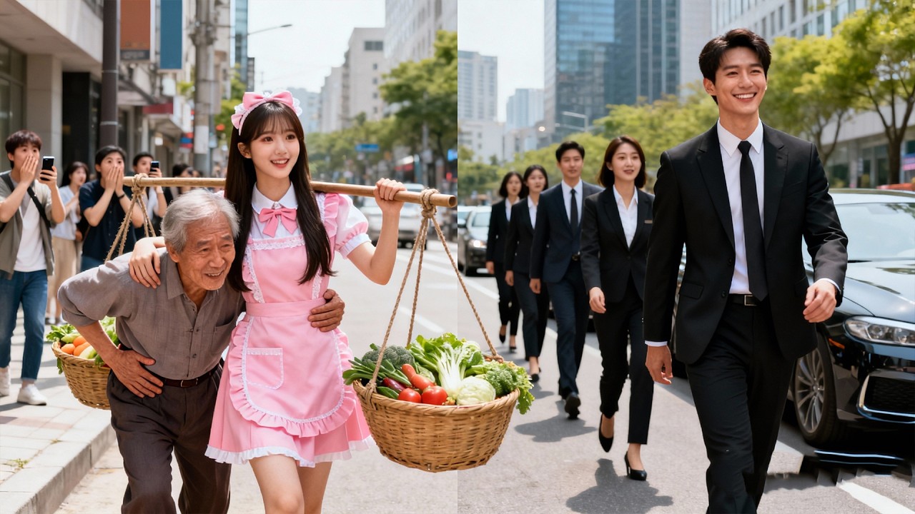No one helped injured grandpa—only poor girl did, he's CEO's grandpa, CEO fell in love at sight!