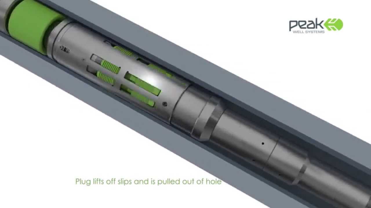 SIM Retrievable Bridge Plug Peak Product Animation - March 2015