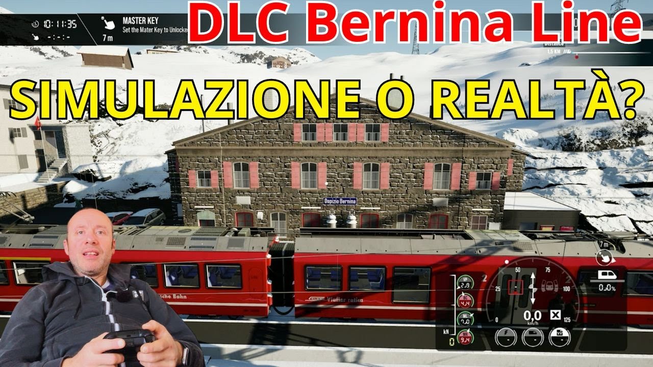 SEMBRA REALE CON IL TRENINO ROSSO DEL BERNINA NEL DLC DI TRAIN SIM WORLD 4