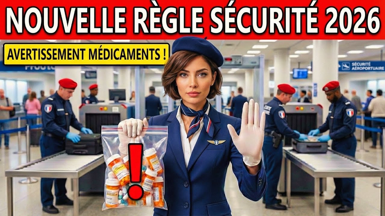 Règles de Sécurité Aéroport pour Médicaments Viennent de Changer – Ne Les Laissez Pas Confisquer