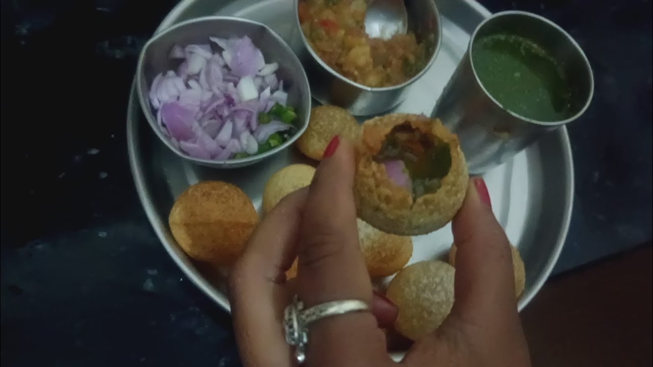 सुपर स्वादिष्ट सुपर आसान गोलगप्पा #बाजार का भूल जाएंगे😋😋👍