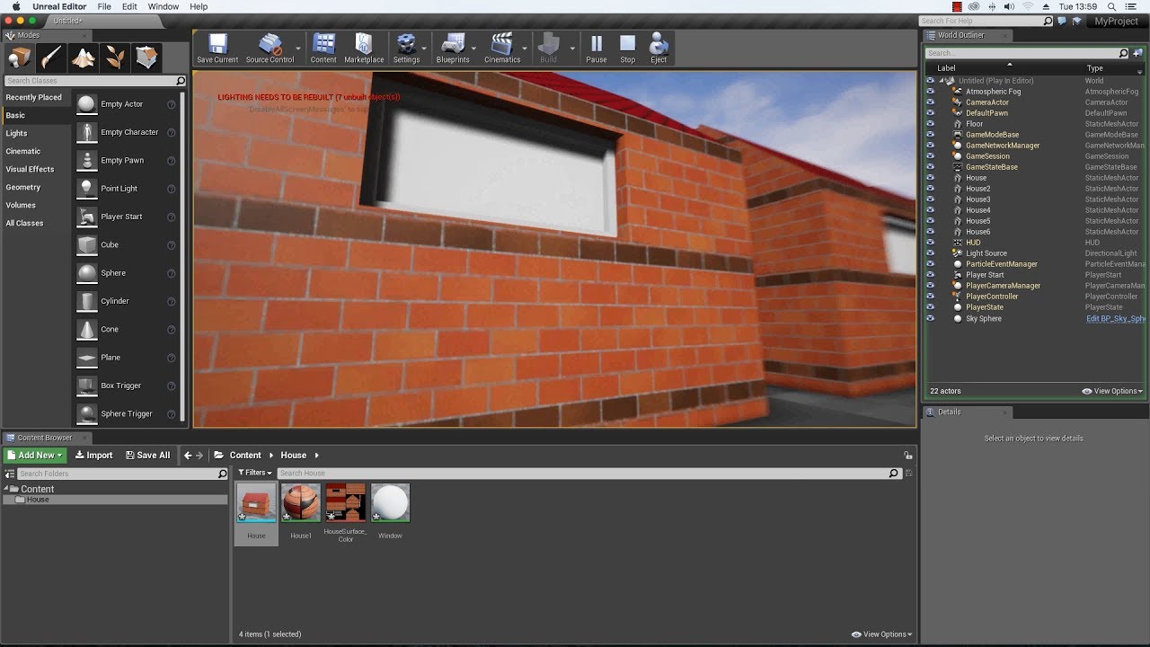Cinema 4D Tutorial - How to Bake Textures for Game Engines