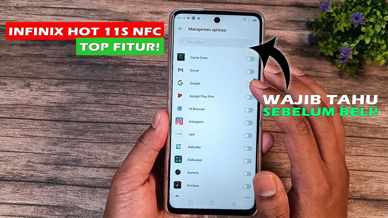 WAJIB TAHU !! 11 TOP FITUR INFINIX HOT 11S NFC
