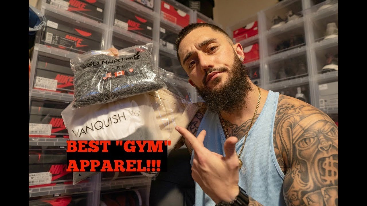 BEST GYM APPAREL FOR MEN!!!VANQUISH,JED NORTH,GYMSHARK,LULULEMON