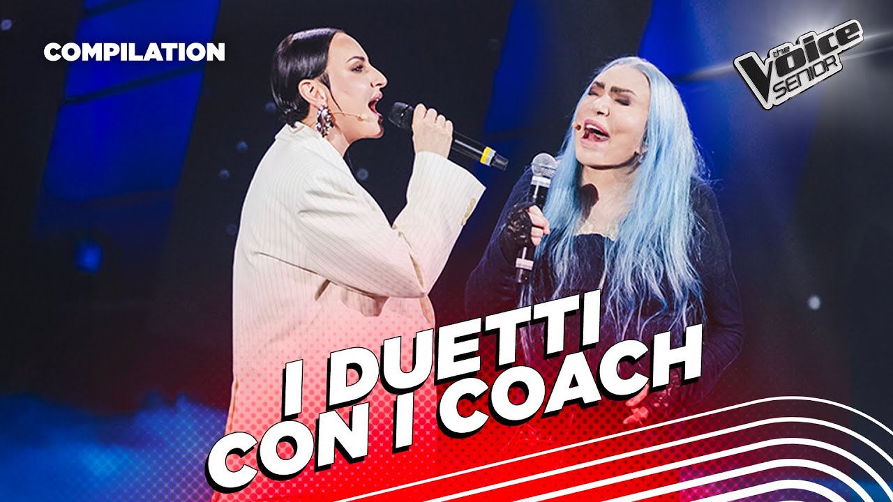 Tutti i duetti dei coach da non perdere | The Voice Senior (compilation)