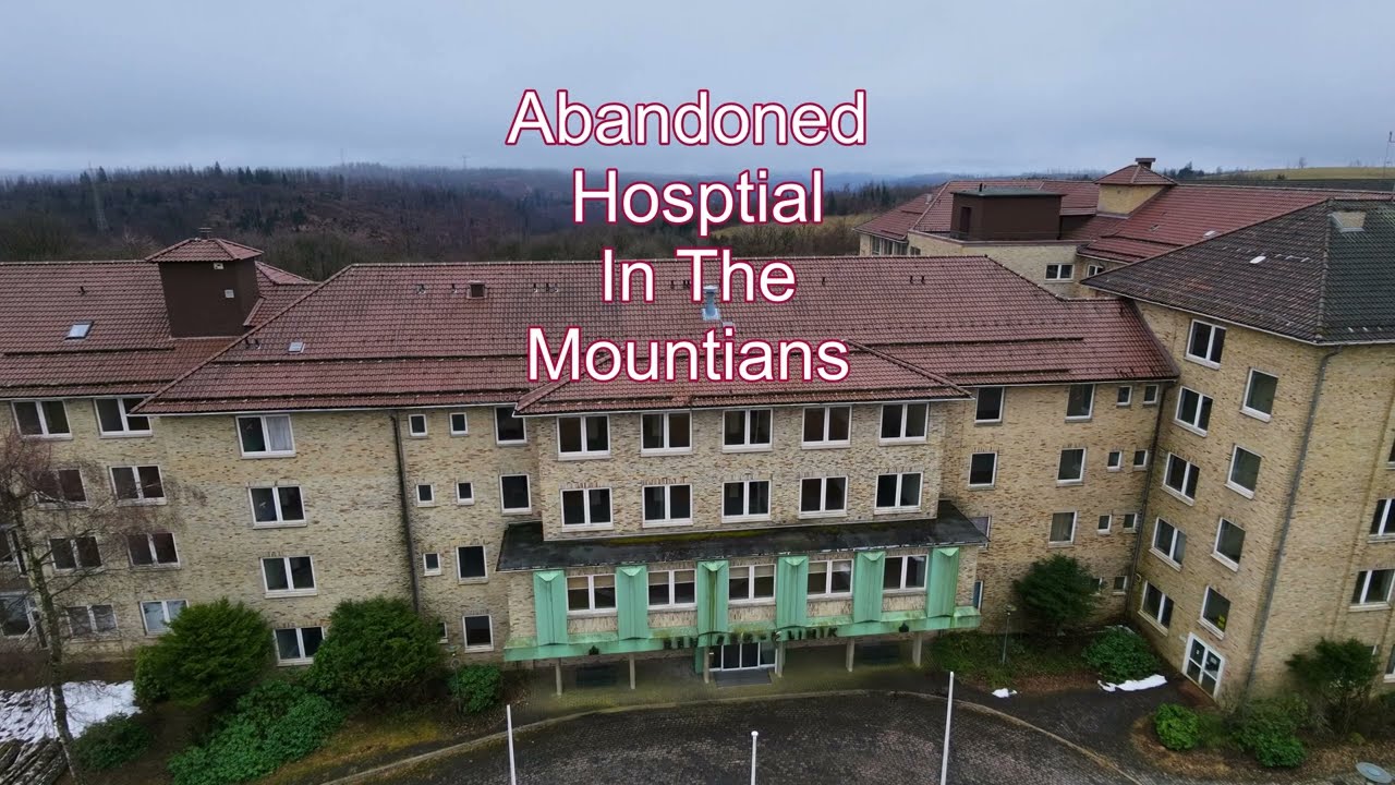 Krankenhaus in den Bergen  explore Germany drone