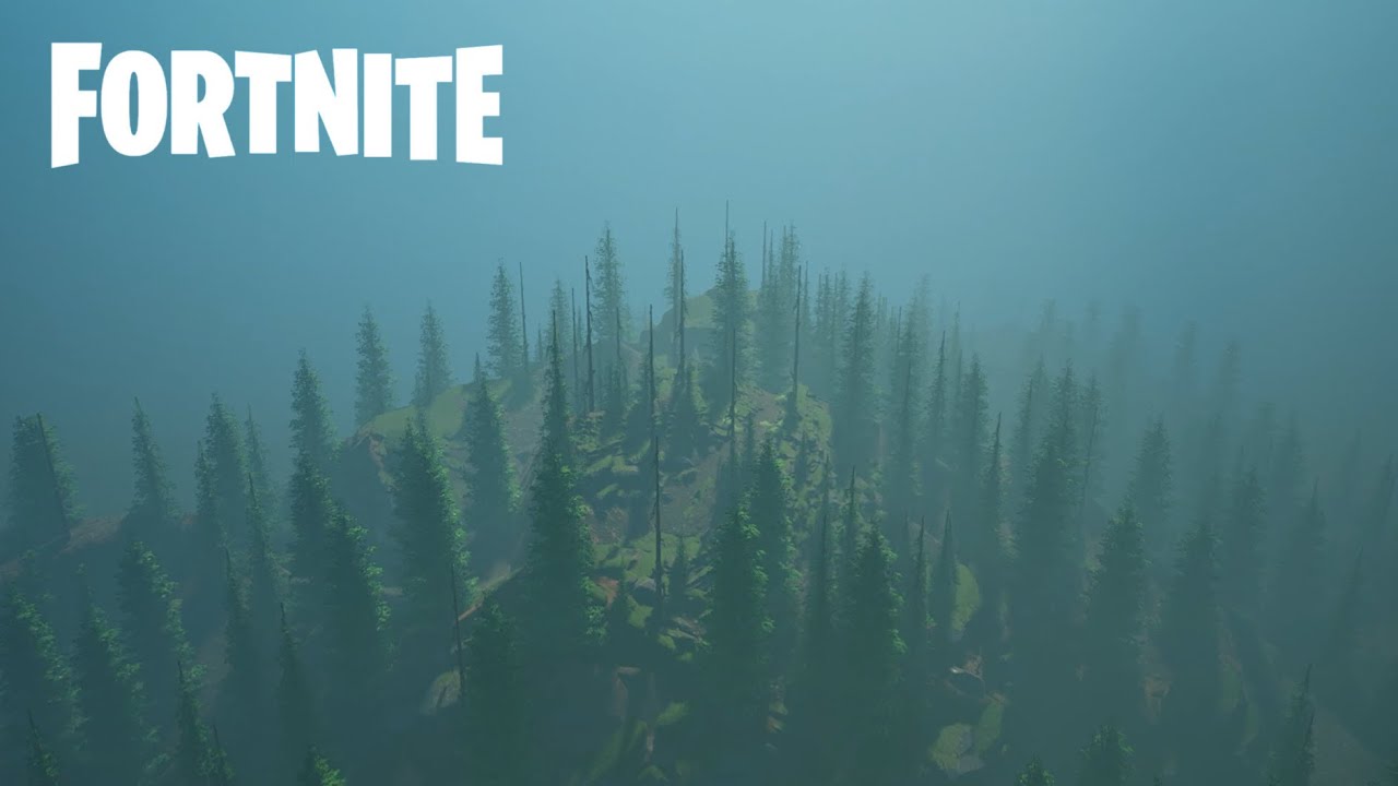 How to make a realistic mountain in fortnite creative [Tutorial]
