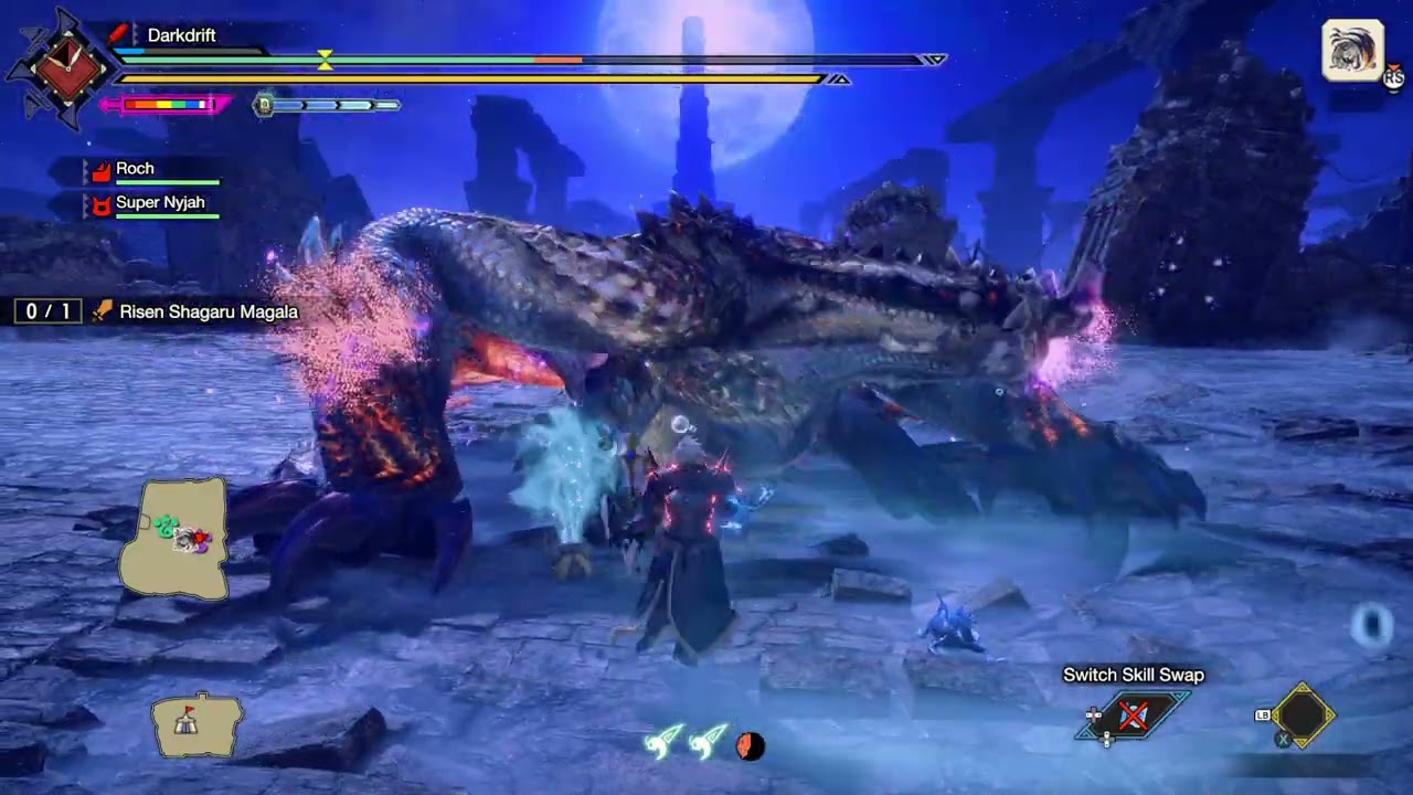 Monster Hunter Rise Sunbreak - Risen Shagaru Magala | Greatsword Gameplay