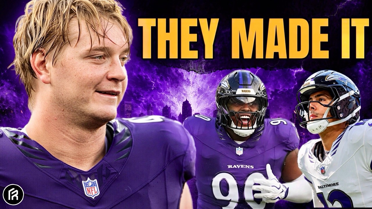 ОКОНЧАТЕЛЬНЫЙ состав Baltimore Ravens готов 😈