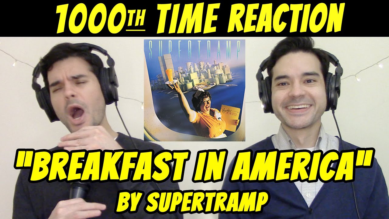 Breakfast in America - Supertramp | TWINS REACTION to 1000th time listen!
