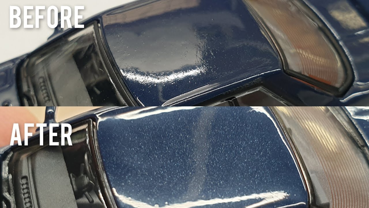 HOW TO REMOVE PAINT RASH from your Model Cars | TUTORIAL