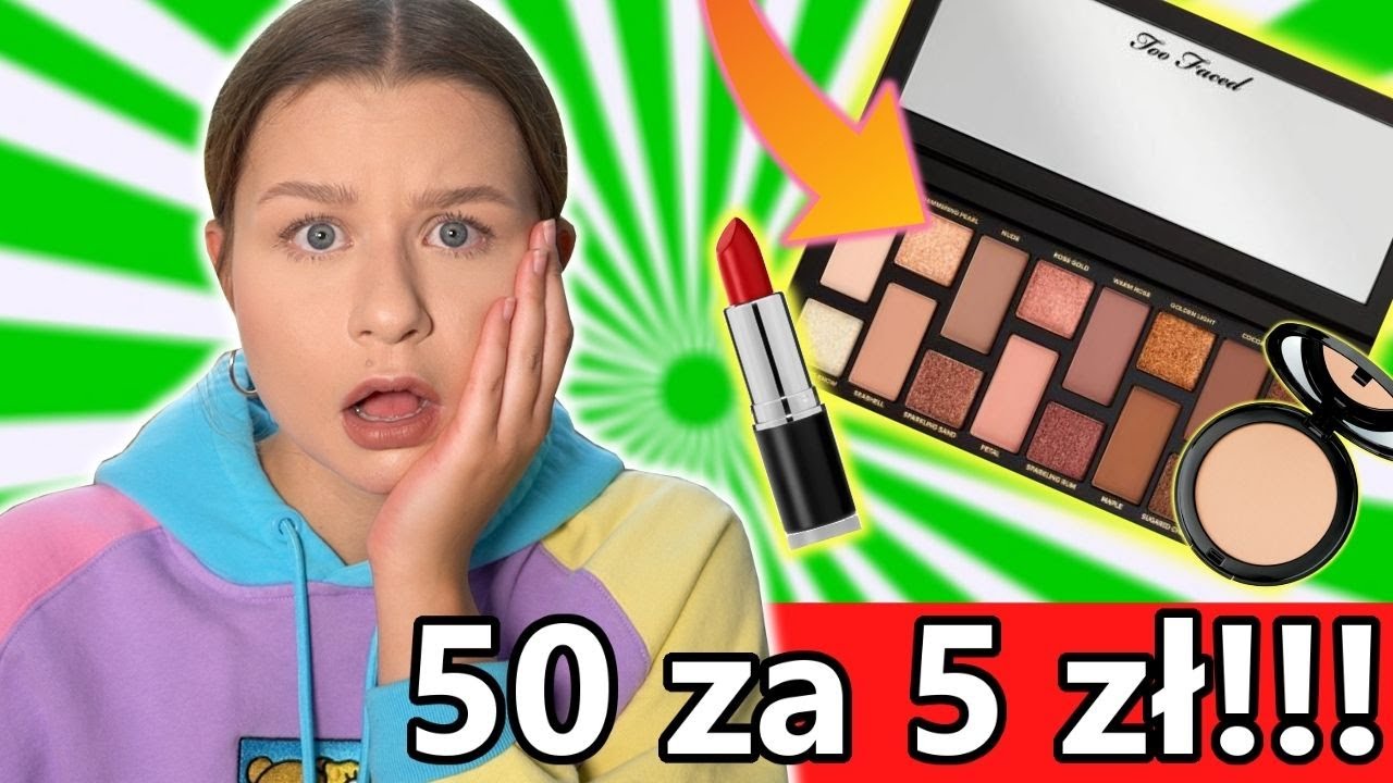 50 kosmetyków za 5 zł! 😲