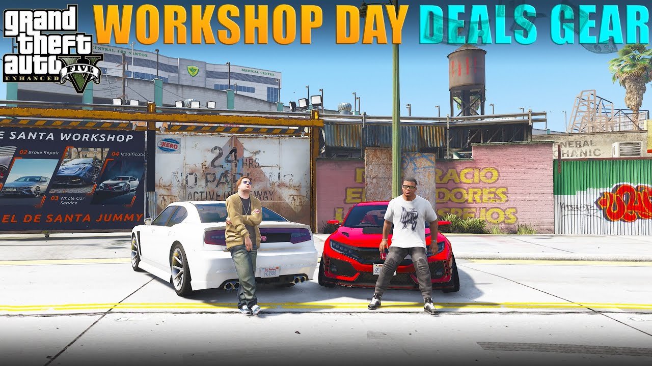 WORKSHOP BUSY DAY | GTA 5 GAMEPLAY