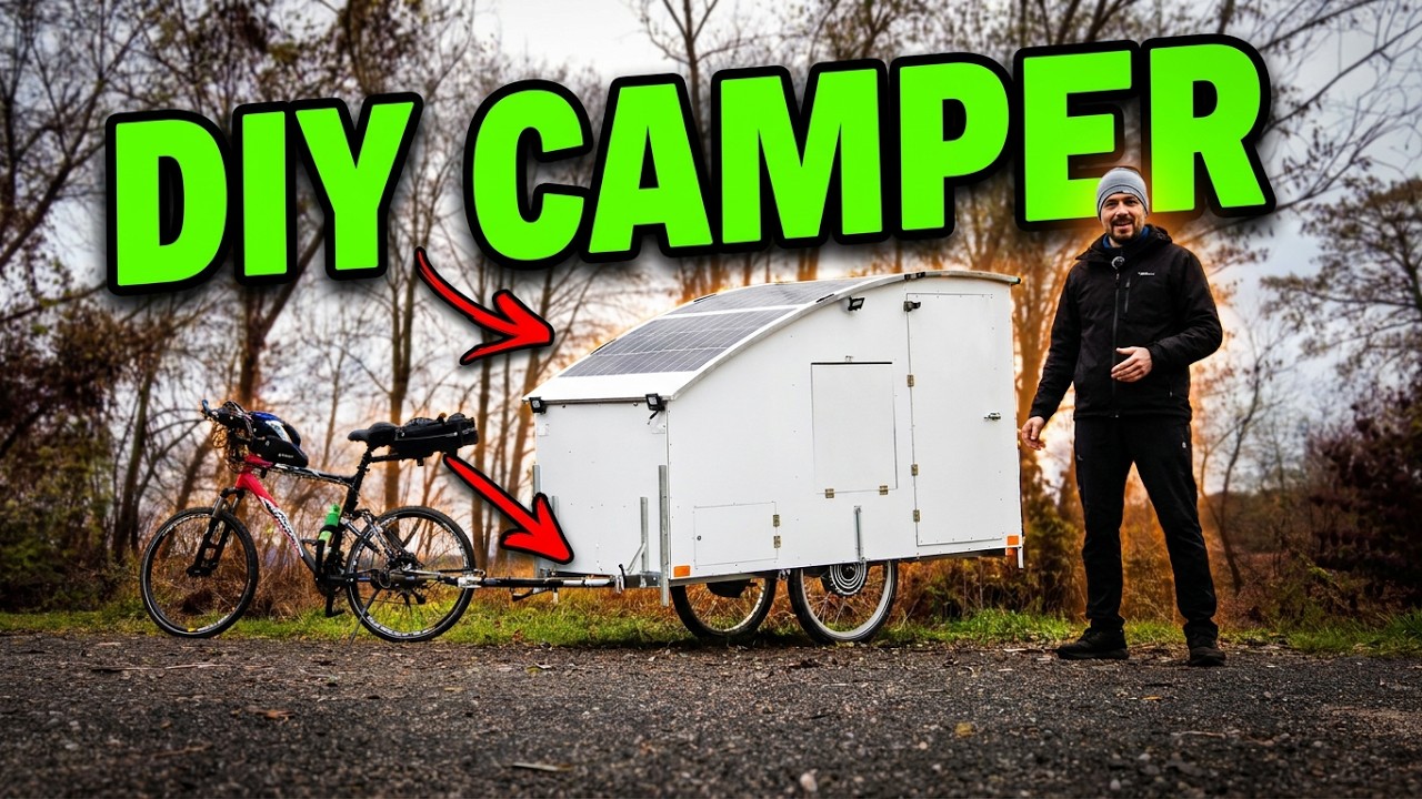 DIY Fahrrad Wohnwagen Thoor Turbo stellt sich vor... Technik und Roomtour