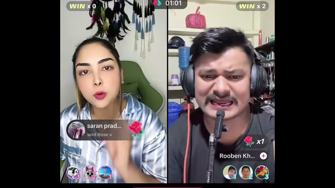 Double meaning wala live heram hai guys Robin vs ada