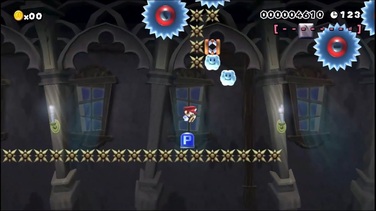 【マリオメーカー】 130sec Speedrun Very Hard ～願光～