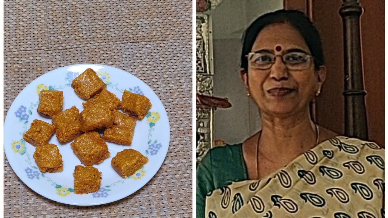 Watermelon seeds Burfi / தர்பூசணி விதை பர்ஃபி - வெல்ல பர்ஃபி -செய்வது சுலபம் -  Mallika Badrinath