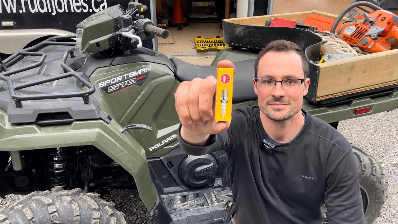 Polaris Sportsman 570 — замена свечей зажигания
