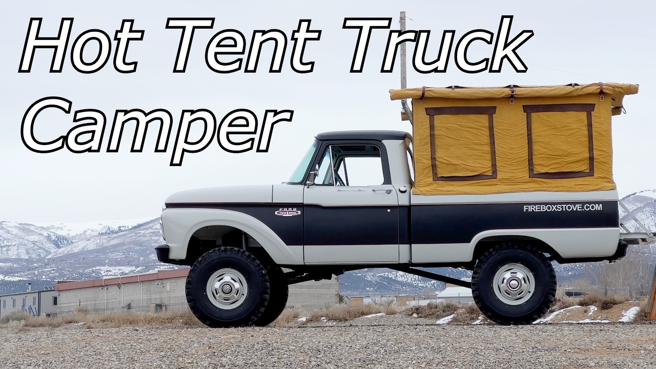 Hot Tent Camping Rig Walkthrough & New Camp Cooking Product Peek.