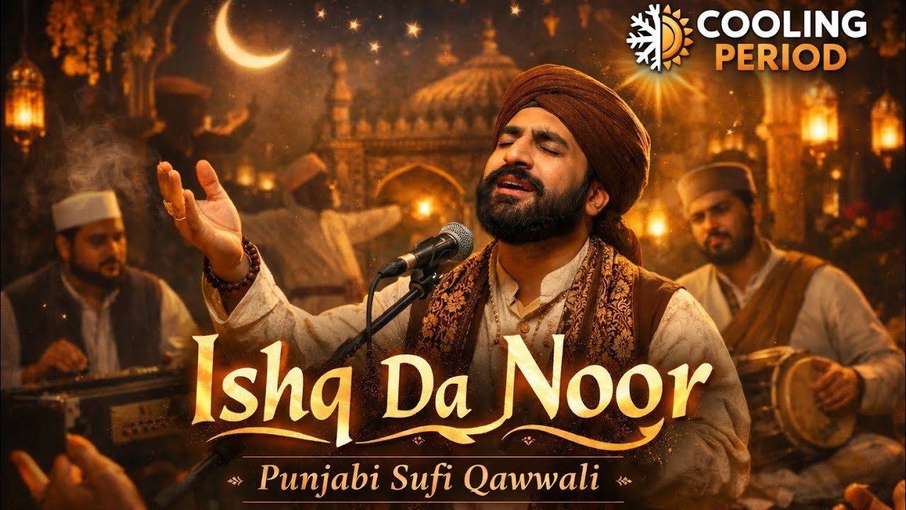 Ishq Da Noor | Punjabi Sufi Qawwali 2026 | Soulful Divine Ishq Song | Cooling Period