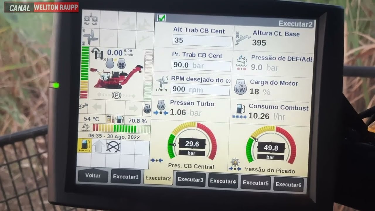 Dicas de operação. Colhedora embuchando. Rolo transportador parado e como identificar esse problema?