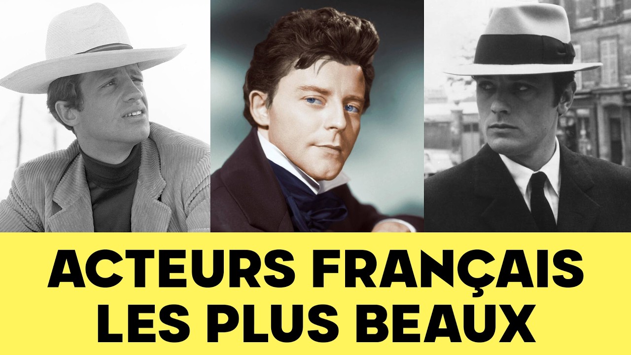 10 acteurs français les plus beaux du cinéma !