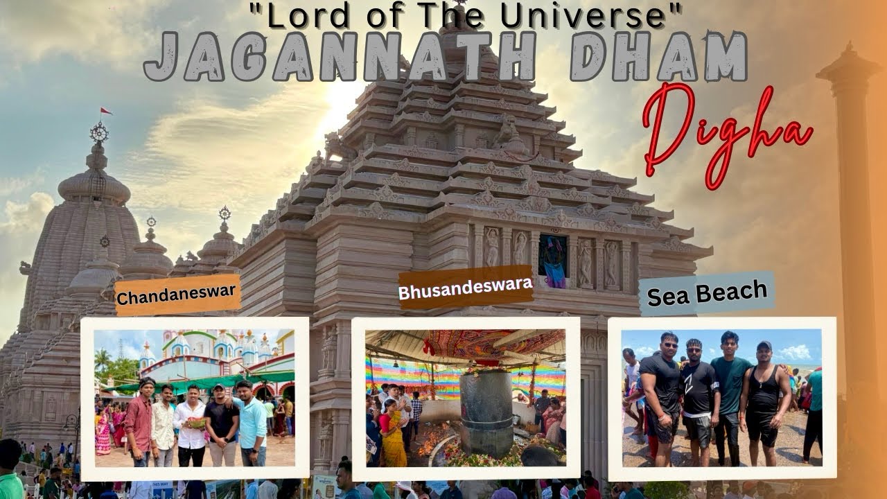 Jagannath dham Digha || Digha Jagannath temple || Digha sea beach 🏝️ 🌊 @mydreamismine