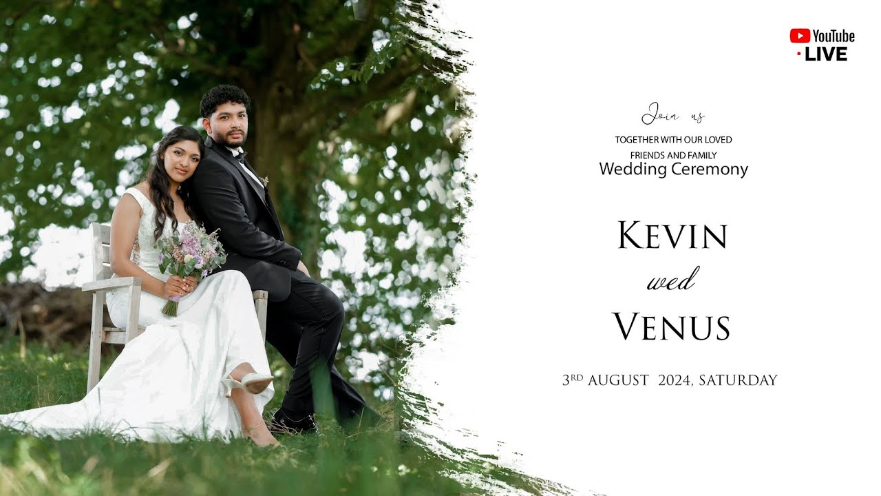 WEDDING LIVE STREAMING || KEVIN & VENUS ||