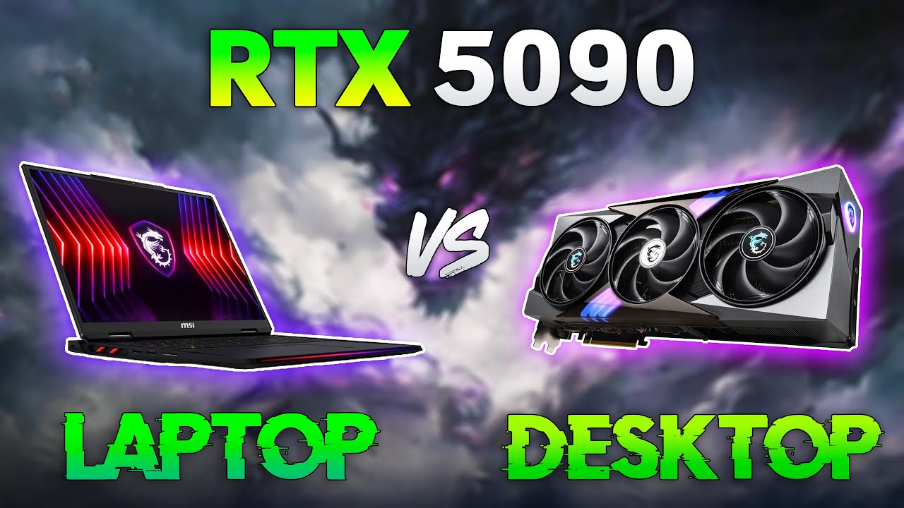 RTX 5090 Laptop vs Desktop - Test in 10 Games