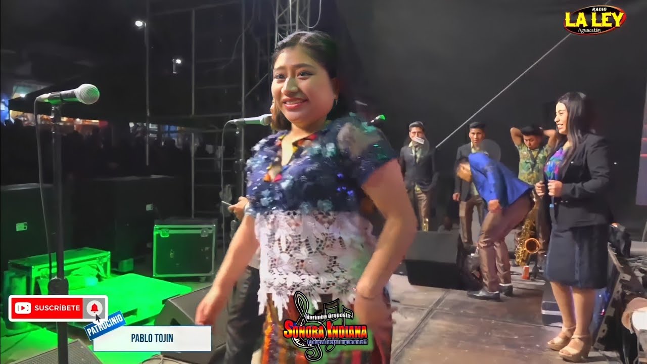 Sonora Indiana en Parraxtut Sacapulas El Quiché  Aury Lopez