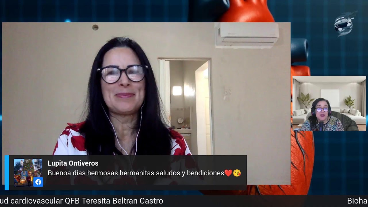 Biohacks para la salud cardiovascular QFB Teresita Beltran Castro