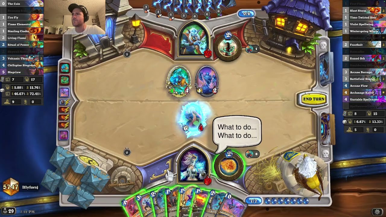 Burn Mage - Hearthstone Standard Legend Rank - Cataclysm