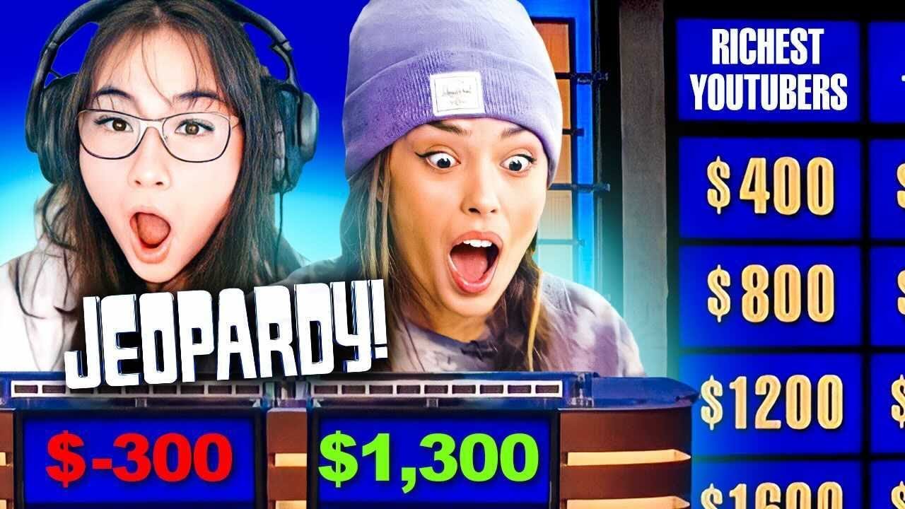 100 Thieves Plays Jeopardy! ft. Valkyrae, Kyedae & More!